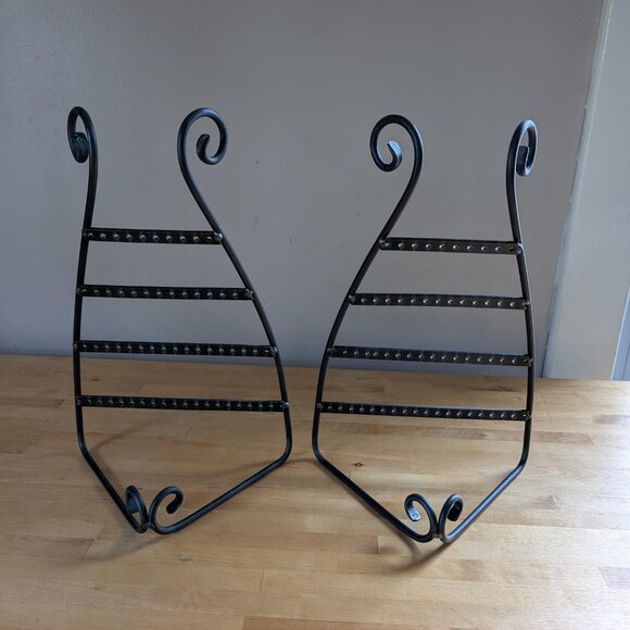 2 Earring Displays Wrought Iron - Like New - Rio Grande US Made - Jewelry Stands - Picture 11 of 11